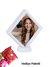 Miracix MRCHTR696 Hatıra Çerçevesi Kişiye Özel Fotoğraf Dahil - 11x11cm