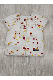 Miracix MRCKLT55 El Yapımı El Örgüsü Bebek Hırka, Kazağı 12-18 Ay