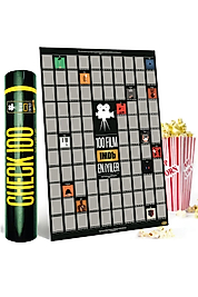 Miracix MRCKLT35 IMDB TOP 100 Kazıkazan Film Posteri, Kazınabilir Poster, En İyi 100 IMDB Filmi, Hediyelik