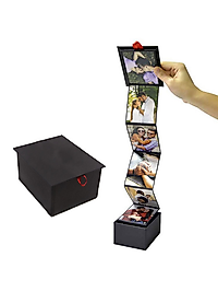 Miracix MRCSYH69 Siyah Akordiyon 12 Fotoğraf Dahil Hediye Kutusu