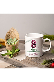 Miracix MRCKLT15 8 Mart Dünya Kadınlar Gününe Özel Kupa Bardak