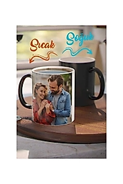 Miracix MRCKLT07 Kişiye Özel Resimli, Fotoğraf Baskılı Sihirli Kupa Bardak Hediyelik