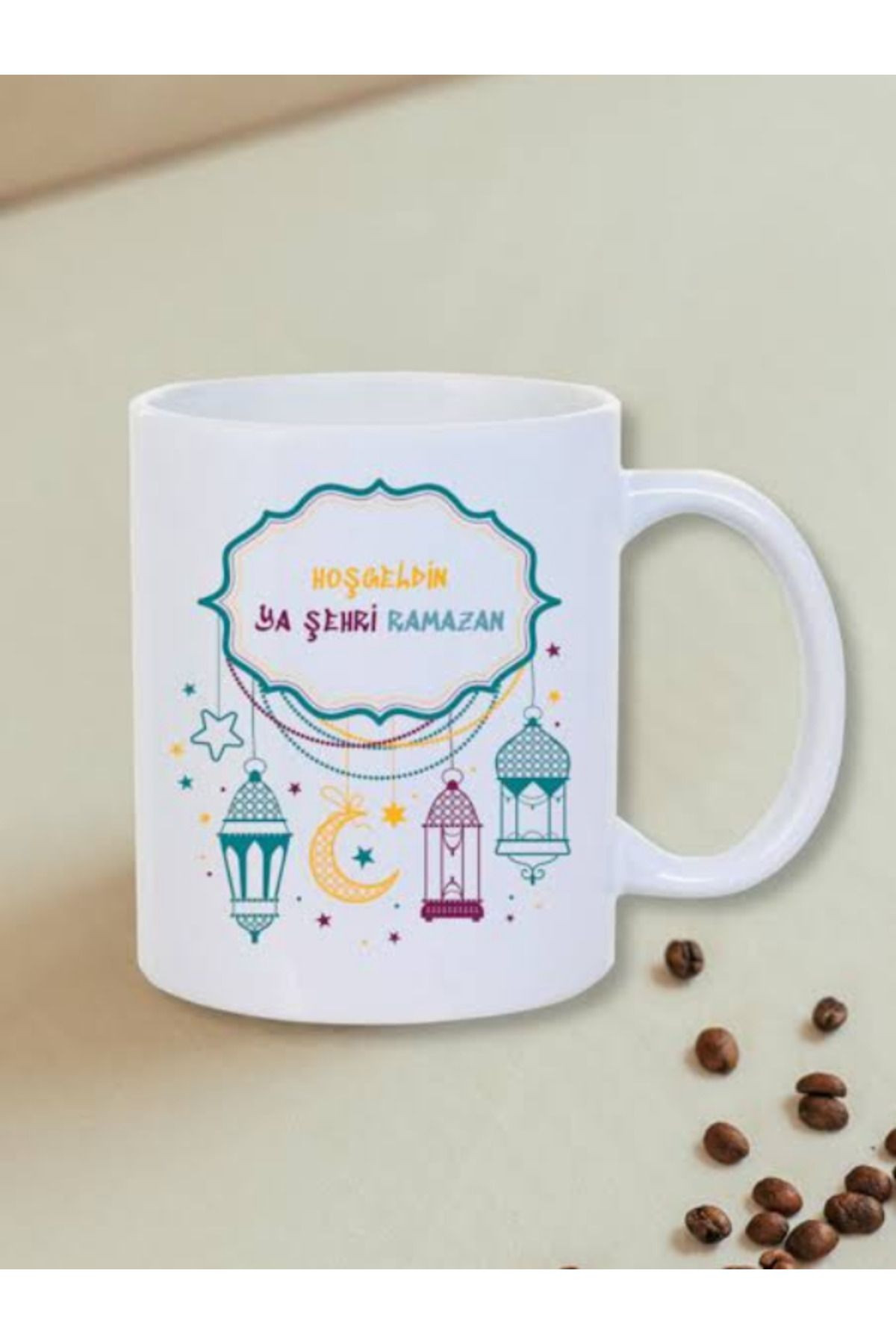 Miracix MRCKLT10 Ramazan Ayına Özel Fotoğraflı Yazılı Kupa Bardak Hediyelik