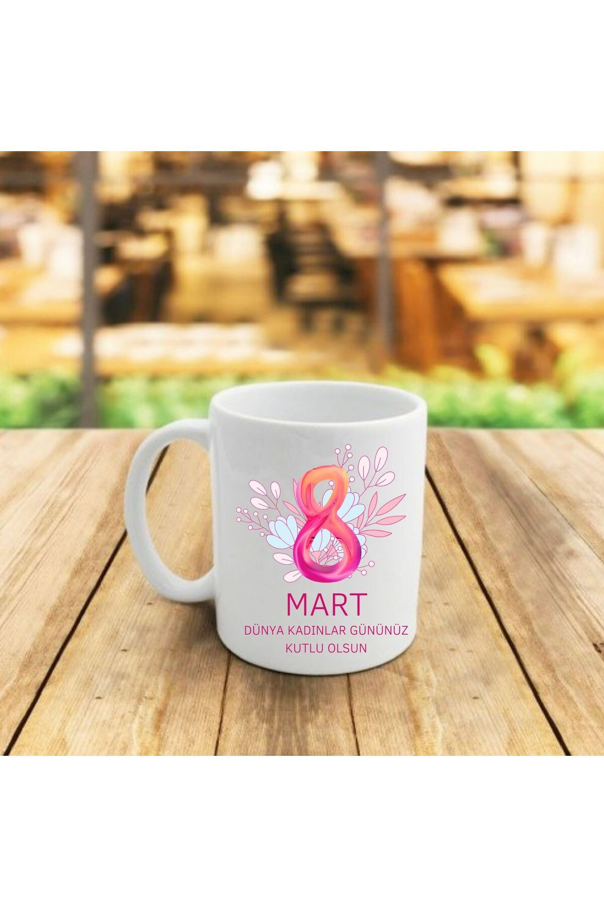 Miracix MRCKLT16 8 Mart Dünya Kadınlar Gününe Özel Kupa Bardak