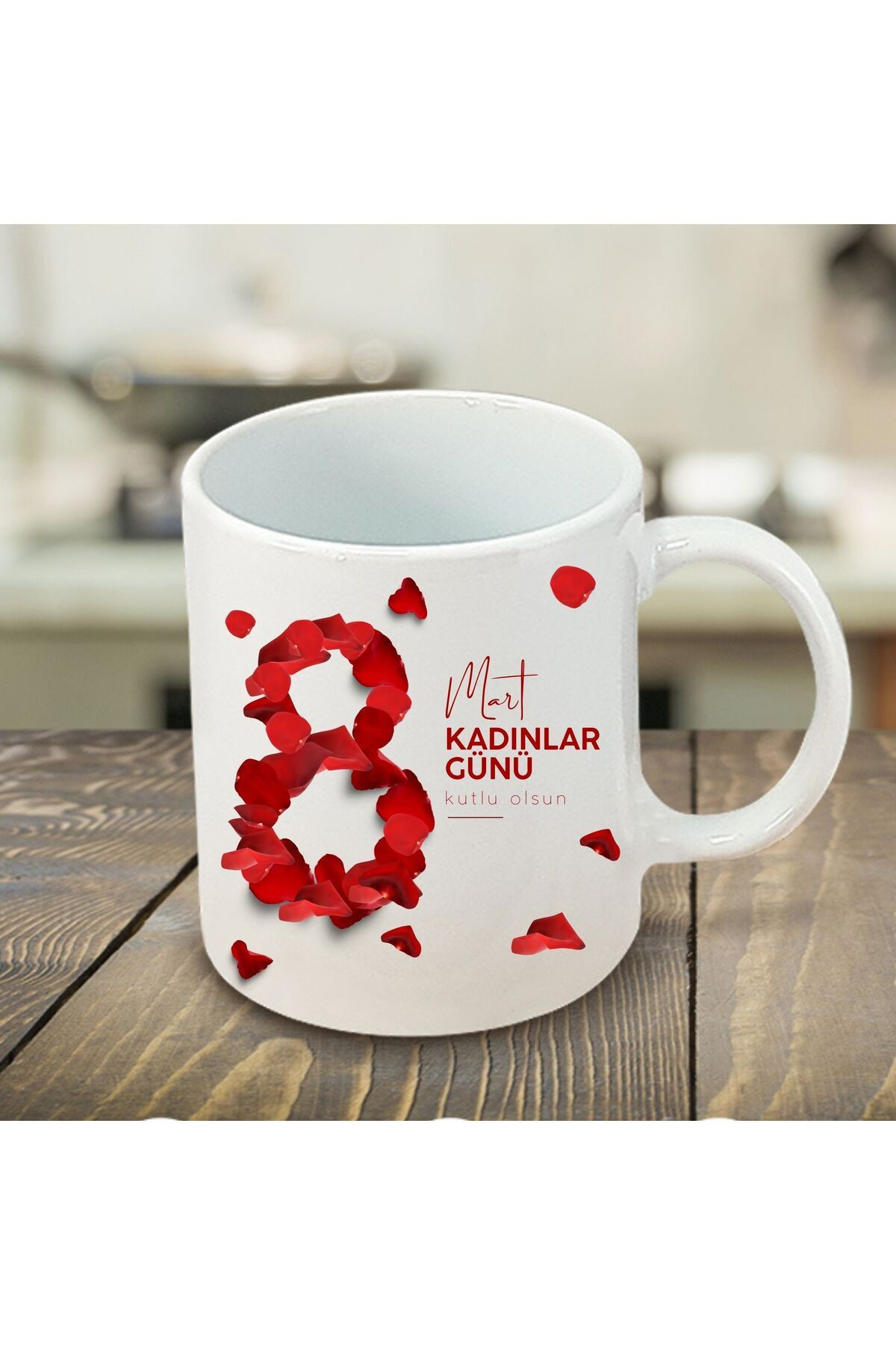 Miracix MRCKLT17 8 Mart Dünya Kadınlar Gününe Özel Kupa Bardak